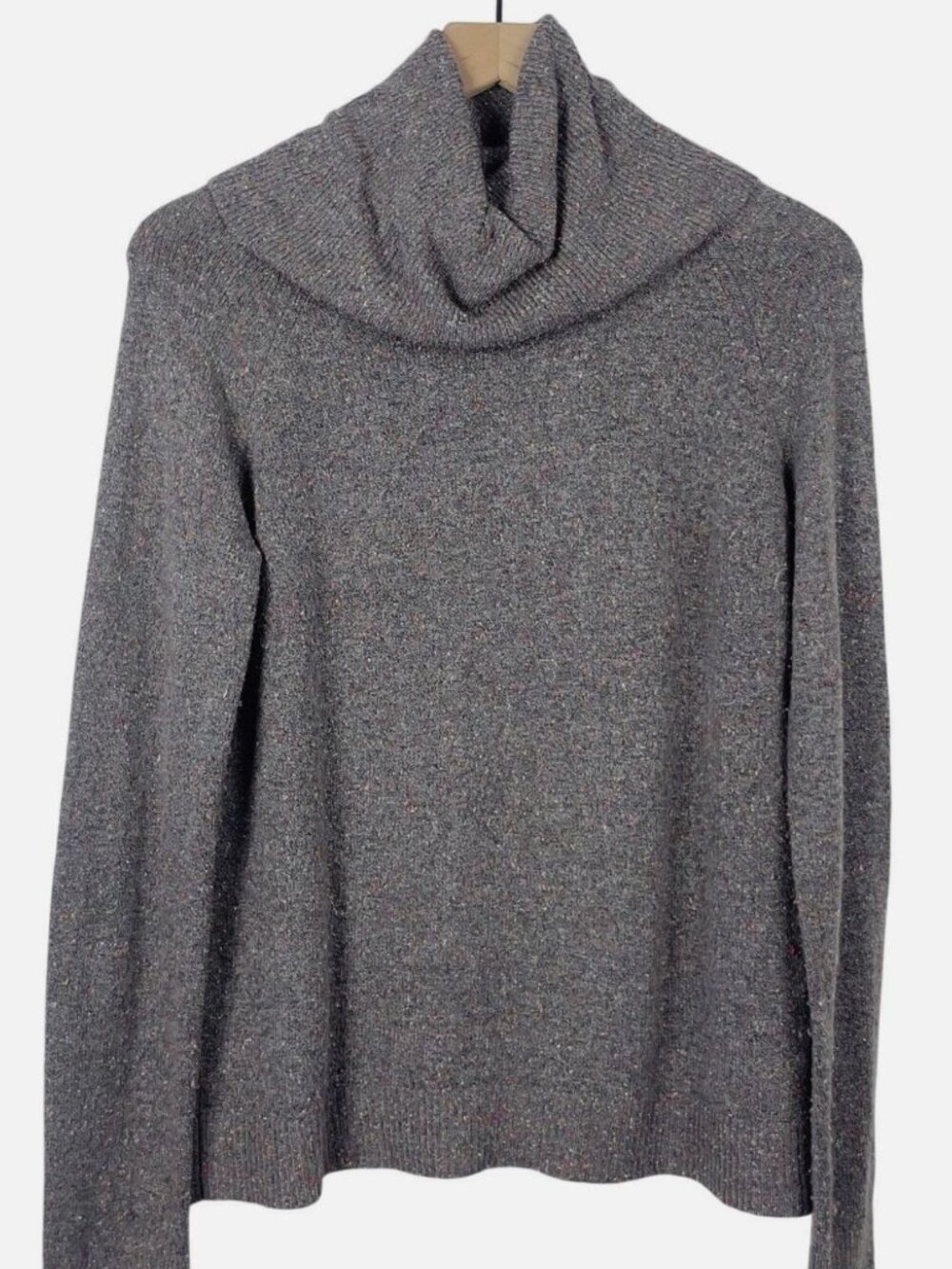 Lou & Grey - Turtleneck Sweater with Colored Flecks